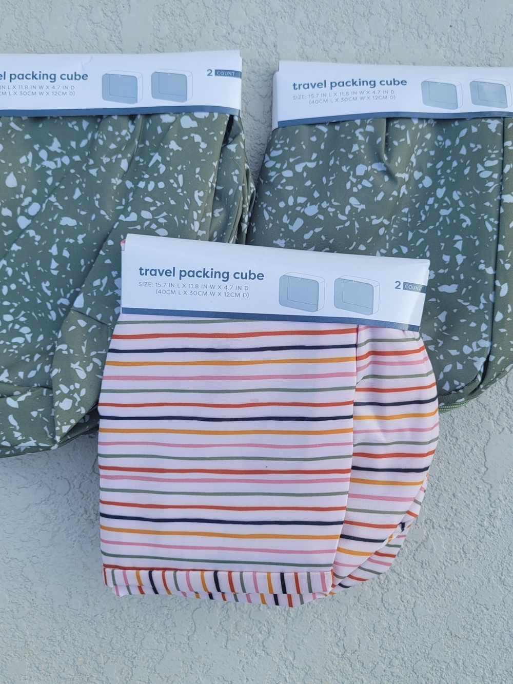 *BUNDLE*  Travel Packing Cubes 6ct
